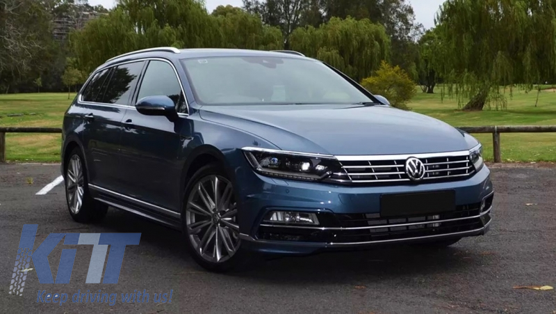 Volkswagen Passat B8 R-Line Design Első Lökhárító (Évj. 2015 - 2018) by  Carkitt, VW spoiler, SPOILER, KÜLSŐ OPTIKAI TUNING, TUNING SHOP