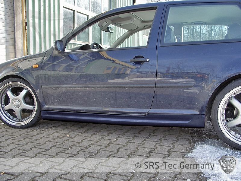 SRSTec S1 Küszöb Spoiler, VW Golf 4 (2 ajtós) GOLF 4 VW spoiler