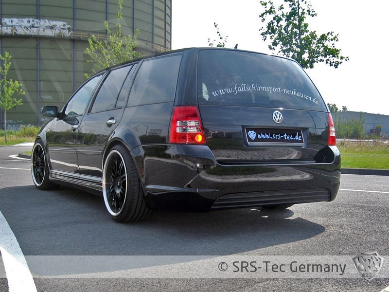 SRSTec RStyle Clean Hátsó Lökhárító Spoiler, VW Golf 4 Kombi