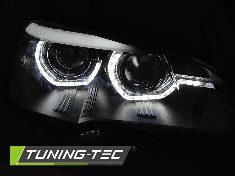 BMW X5 E70 LED es TRU DRL Első Lámpa, Tuning Tec, Angel Eyes A6 | AUDI | ELSŐ LÁMPÁK | VILÁGÍTÁS | TUNING SHOP | Race