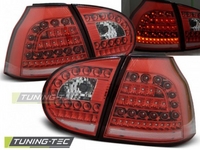 VW Golf 5 Tuning-Tec LED Hátsó Lámpa LEDes index-szel (Évj.:2003.10 - 2009)