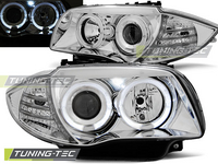 BMW 1-es E87 Első Lámpa, Angel Eyes (Évj.: 2004 – 2007) by Tuning-Tec