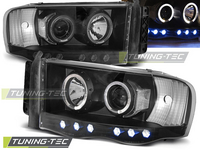 Dodge RAM Első Lámpa, Tuning-Tec, Angel Eyes (Évj.: 2002 - 2006)