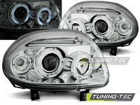 Renault Clio Első Lámpa, Tuning-Tec, Angel Eyes (Évj.: 1998.09 - 2001.05)