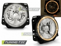 VW Golf 2, Angel Eyes, Első Lámpa (Külső) by Tuning-Tec