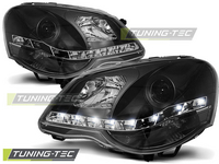 VW Polo 9N Első Lámpa, Tuning-Tec, Daylight, Nappali menetfény Optikás (Évj.: 2005.04 - 2009)