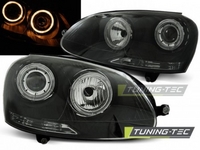 VW Golf 5 Első Lámpa, Tuning-Tec, Angel Eyes (Évj.: 2003.10 – 2009)