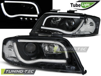 Audi A6 Első Lámpa, Tuning-Tec, Led Tube Lights (Évj.: 1997.05 - 2001.05)