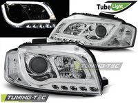 Audi A3 Első Lámpa, Led Tube Lights (Évj.: 2003.05 - 2008.03) by Tuning-Tec