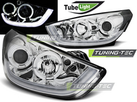 Hyundai Tucson IX35 Első Fényszóró  Lámpa, Tuning-Tec, Tube Light, Nappali menetfény Optikás (Évj.:2010 -től)