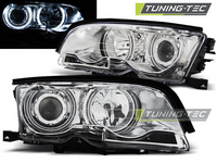 BMW E46 Első Fényszóró Lámpa, Tuning-Tec, CCFL Neon Angel Eyes (Évj.: 1999.04 - 2001.08)
