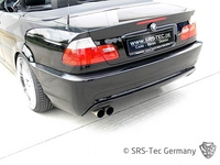 SRS-Tec Hátsó B3 PDC (Clean) Lökhárító, BMW E46, 3-as Széria