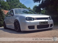 SRS-Tec  G4-R32 clean Elülső Lökhárító Spoiler, VW Golf 4
