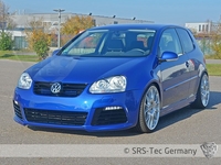 SRS-Tec  G6R-Style R Elülső Lökhárító Spoiler, VW Golf 5