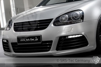 SRS-Tec  G6R-Style R Clean Elülső Lökhárító Spoiler,Gyári VW Golf 6 R  ráccsal VW Golf 5
