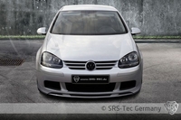 SRS-Tec V-Style Elülső Lökhárító Toldat  Spoiler, VW Golf 5