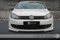 SRS-Tec V-Style Elülső Lökhárító Toldat  Spoiler, VW Golf 6