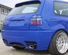 Kerscher-Tuning, Hátsó RS4 Spoiler-hez Diffúzor,VW Golf 4