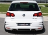 Kerscher-Tuning, Karbon Diffúzor Toldat Hátsó Lökhárító Szoknya Spoilerhez, Phoenix  ,VW Golf 6