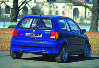 Kerscher-Tuning, Hátsó Lökhárító Spoiler Toldat, VW Polo 6N