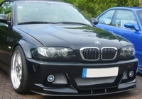 Kerscher-Tuning, M-Line 2, Első Koptató Spoiler, BMW 3-as (E46)