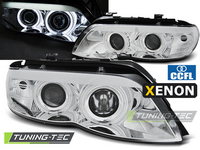 BMW X5 Első Lámpa, Tuning-Tec, CCFL Neon Angel Eyes, Xenon (Évj.: 2003.11 - 2006)
