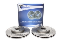 Ford Focus II Lyuggatott, Mart Első Sport Féktárcsa szett by Ta-Technix