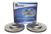 Opel Astra G, Astra G Caravan, Astra G CC, Astra G Coupe Lyuggatott, Mart Első Sport Féktárcsa szett by Ta-Technix