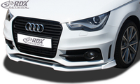 AUDI A1 8X, 8XA, Sportback, S-Line Első Lökhárító Toldat Spoiler,  -VARIO-X- by RDX-Racedesign