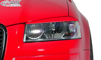 AUDI A3 8P,  Sportback Morcosító Szemöldök Spoiler,  by RDX-Racedesign