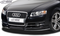 AUDI A4 B7 Első Lökhárító Toldat Spoiler,  by RDX-Racedesign