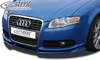 AUDI A4 B7, 8H, Cabrio Első Lökhárító Toldat Spoiler,  -VARIO-X- by RDX-Racedesign