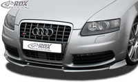 AUDI S6 4F Első Lökhárító Toldat Spoiler,  -VARIO-X- by RDX-Racedesign