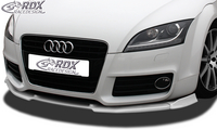 AUDI TT 8J, (Elöl S-Line,) Első Lökhárító Toldat Spoiler,  -VARIO-X- by RDX-Racedesign