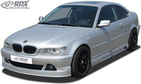 BMW 3-as Széria  E46 Coupe, Cabrio Facelift Első Lökhárító Toldat Spoiler,  by RDX-Racedesign