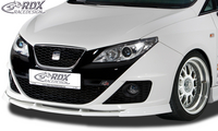 SEAT Ibiza (Typ.: 6J,) FR Első Lökhárító Toldat Spoiler,  -VARIO-X- by RDX-Racedesign