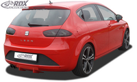 SEAT Leon (Typ.: 1P,) Beleértve: FR, Cupra Hátsó Toldat Diffúzor,  by RDX-Racedesign