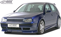 VW Golf 4 Első Lökhárító Toldat Spoiler,  by RDX-Racedesign