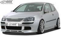 VW Golf 5 Első Lökhárító Toldat Spoiler,  -GTI-Look- by RDX-Racedesign