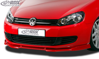VW Golf 6 Első Lökhárító Toldat Spoiler,  -VARIO-X- by RDX-Racedesign