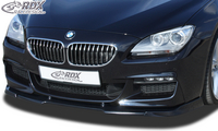 BMW 6-os Széria F06 Gran Coupe (M-Technik) Első Lökhárító Toldat Spoiler,  -VARIO-X- by RDX-Racedesign