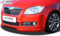 SKODA Fabia 2 (Typ:5J) Első Lökhárító Toldat Spoiler,  by RDX-Racedesign