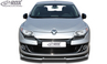 RENAULT Megane 3 Limousine, Grandtour Első Lökhárító Toldat Spoiler,  -VARIO-X- by RDX-Racedesign