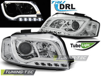 Audi A3 8P Első Lámpa, Led Tube Lights, TRU DRL (Évj.: 2003.05 - 2008.03) by Tuning-Tec