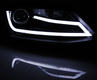 VW Jetta 6, Tube Light Első Fényszóró Lámpa by Tuning-Tec, (Évj.: 2011.01 -től)