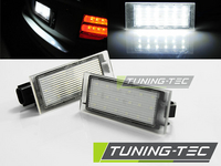 Renault Megane 2-3, LED-es Rendszámtábla Világítás by Tuning-Tec