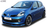 RENAULT Clio 3 Phase 1 Első Lökhárító Toldat Spoiler,  -VARIO-X- by RDX-Racedesign