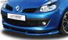 RENAULT Clio 3 Phase 1 Első Lökhárító Toldat Spoiler,  -VARIO-X- by RDX-Racedesign
