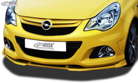 OPEL Corsa D Facelift OPC Első Lökhárító Toldat Spoiler,  -VARIO-X- by RDX-Racedesign