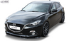 MAZDA 3 (Typ.: BM) Első Lökhárító Toldat Spoiler,  -VARIO-X- by RDX-Racedesign